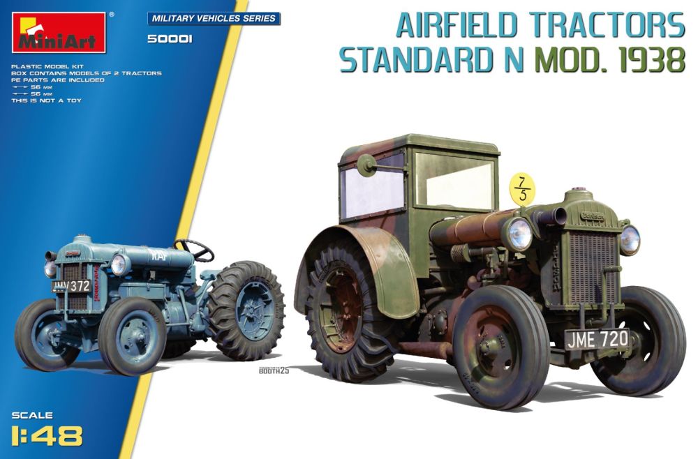 1:35 AIRFIELD TRACTORS STANDARD N MOD. 1938