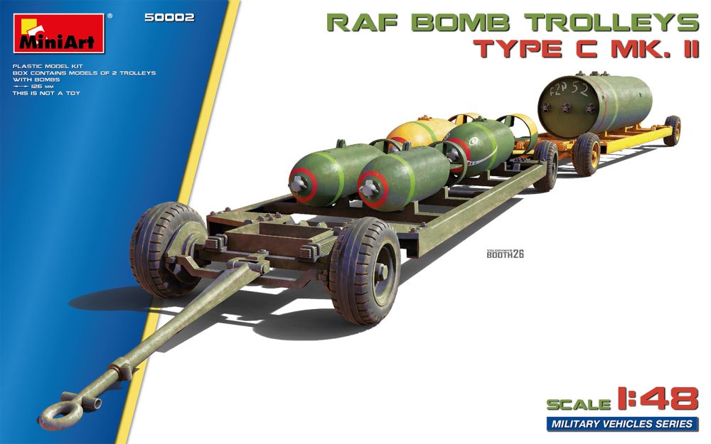1:35 RAF BOMB TROLLEYS TYPE C MK. II