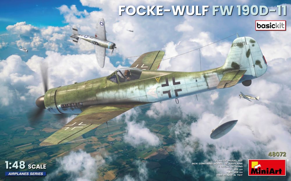 1:48 FOCKE-WULF FW 190D-11. BASIC KIT