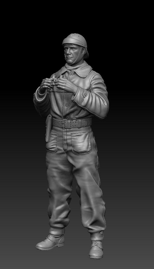 1:35 French WWII Tank Mechanic (1 Figure)