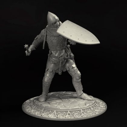 75mm Italian Knight - Second Half of the 14th Century (1 Figure)