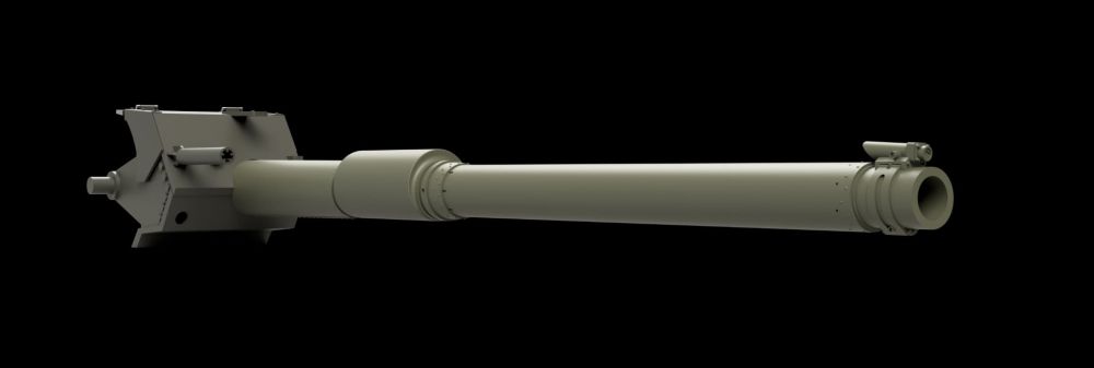 1:35 M68 105mm gun for M1 “Abrams” 	