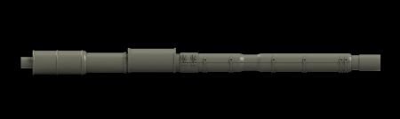 1:35 M68 Gun barrel with thermal sleeve for Bundeswehr M48A2G2 (for Revell kit)	