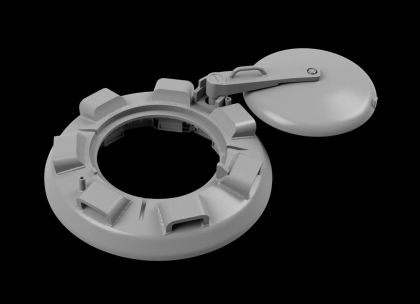 1:35 King Tiger - Commander Cupola Last Pattern