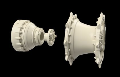 1:35 King Tiger - Sprocket 9 Teeth Late Pattern with Final drive