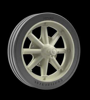 1:35 PaK40 - Late Road Wheels (Continental)