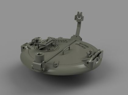 1:35 Sherman 76 mm Loader Cupola (Early Pattern)