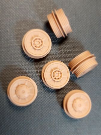 1:35 Pz.Kpfw IV Ausf E-H burn out wheels	