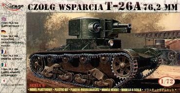 1:72 T-26 A 76,2mm support tank
