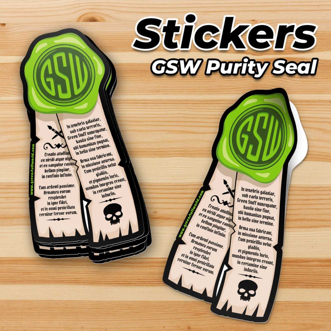 Purity Seal Sticker GSW