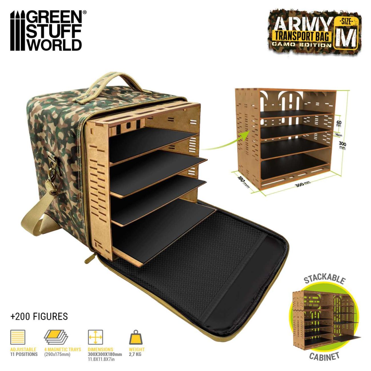 Army Transport Bag - M - Camouflage Edition