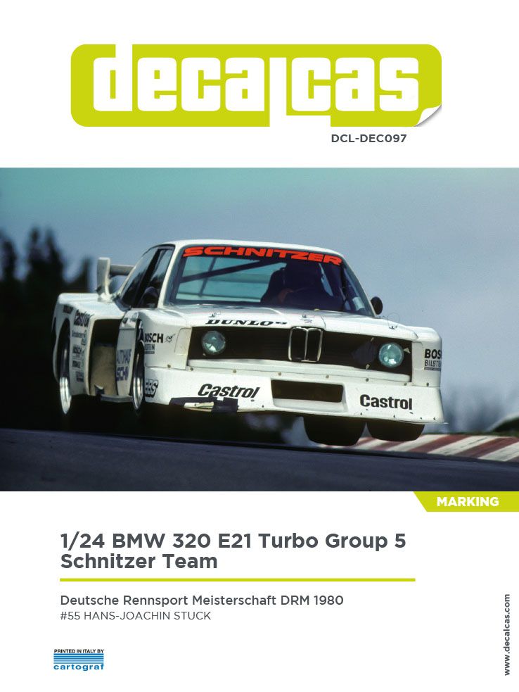 1:24 BMW 320 E21 Turbo Group 5 Team Schnitzer sponsored by Castrol - 1980