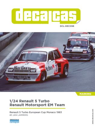 1:24 Renault 5 Turbo Team Renault Motorsport EM sponsored by Marlboro - 1983