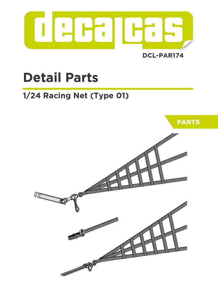 1:24 Racing Net (Type 01 / 3D-Printed)