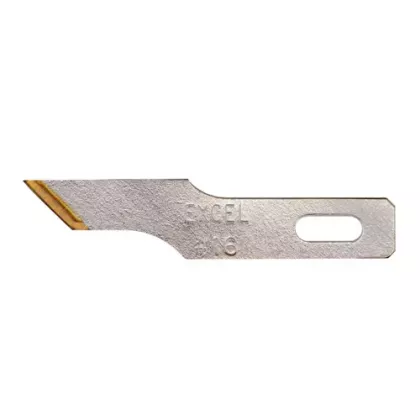 No.16 Titanium Nitride Coated Stencil Edge Blade (5 pcs)