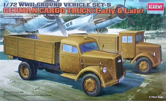 1:72 German Cargo Truck