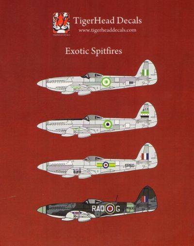 1:48 Exotic Supermarine Spitfires