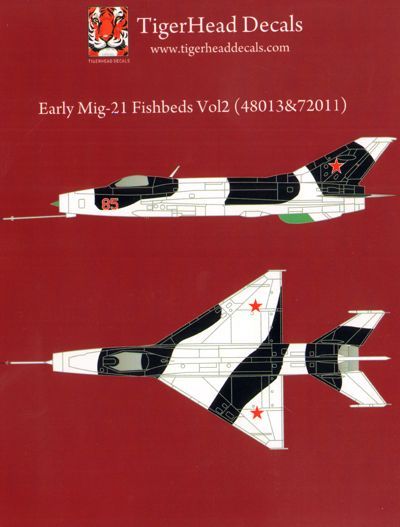 1:72 Early Mig-21 F-13 Fishbeds - Volume 2