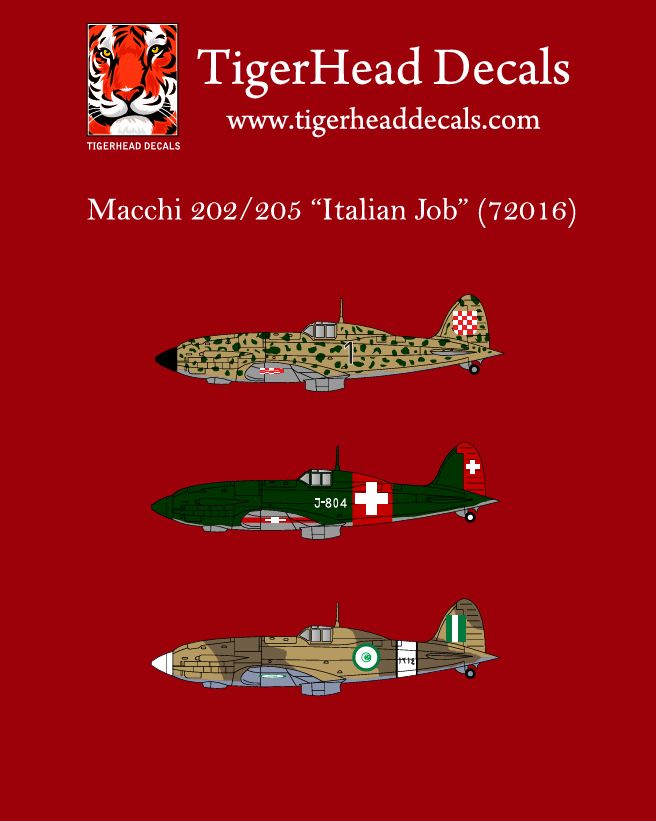 1:72 'Italian Job' Macchi C.202/C.205 in International Service