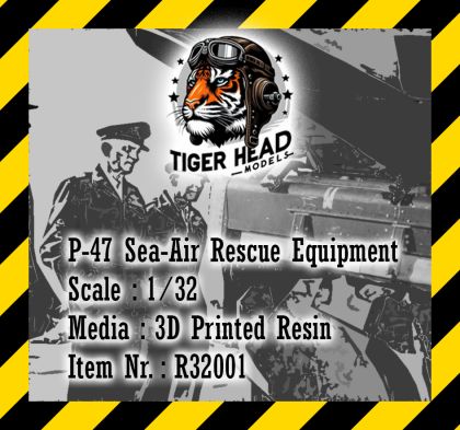 1:32 P-47 D Thunderbolt Razorback - Sea-Air Rescue Equipment (for Trumpeter Kits)