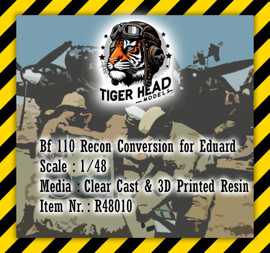1:48 Bf-110 - Recon Conversion / RB 50/30 Camera (for Eduard kits)