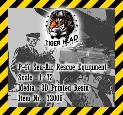 1:72 P-47 D Razorback - Sea-Air Rescue Equipment (3D-printed)