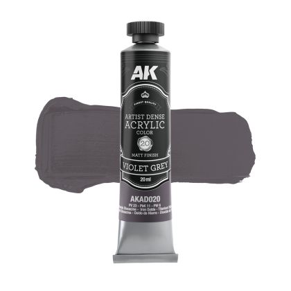 VIOLET GREY – ARTISTIC DENSE ACRYLIC COLOR