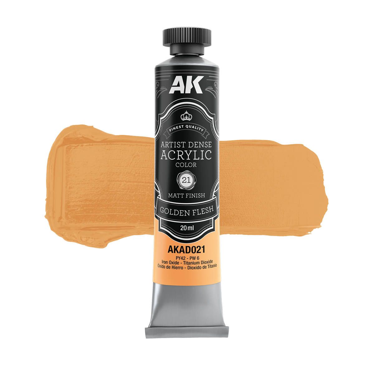 GOLDEN FLESH – ARTISTIC DENSE ACRYLIC COLOR