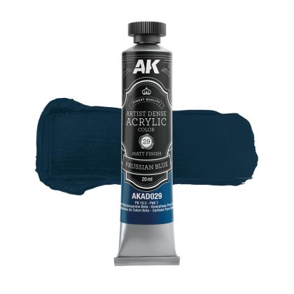 PRUSSIAN BLUE – ARTISTIC DENSE ACRYLIC COLOR