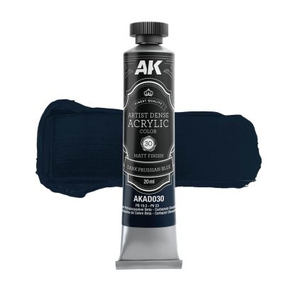 DARK PRUSSIAN BLUE – ARTISTIC DENSE ACRYLIC COLOR
