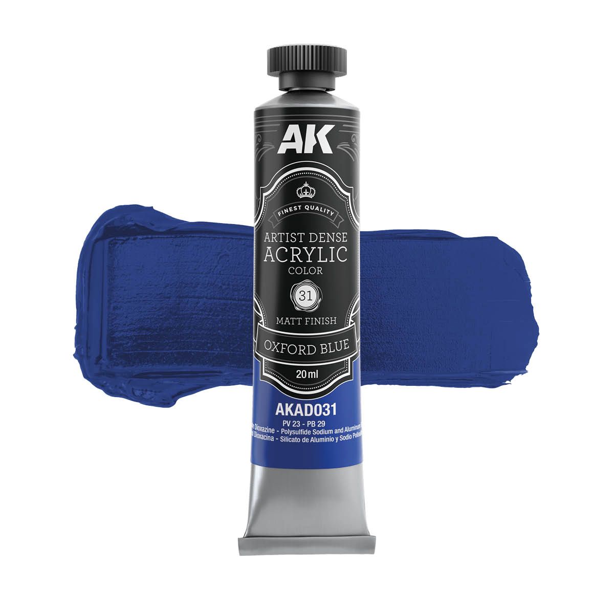 OXFORD BLUE – ARTISTIC DENSE ACRYLIC COLOR