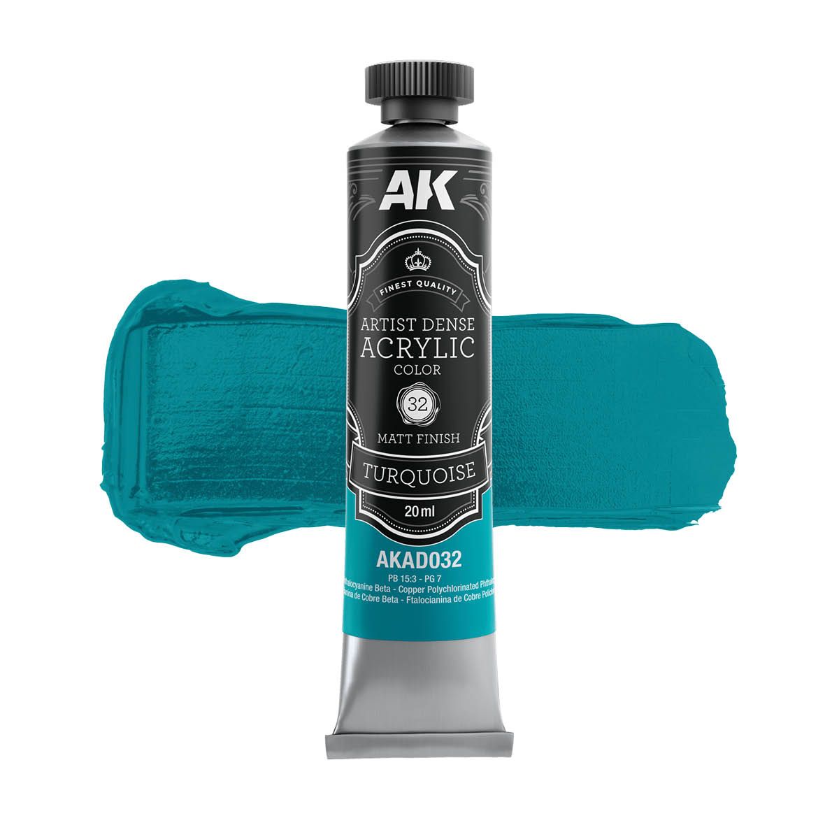 TURQUOISE – ARTISTIC DENSE ACRYLIC COLOR