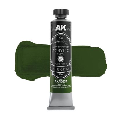 MOSS GREEN – ARTISTIC DENSE ACRYLIC COLOR