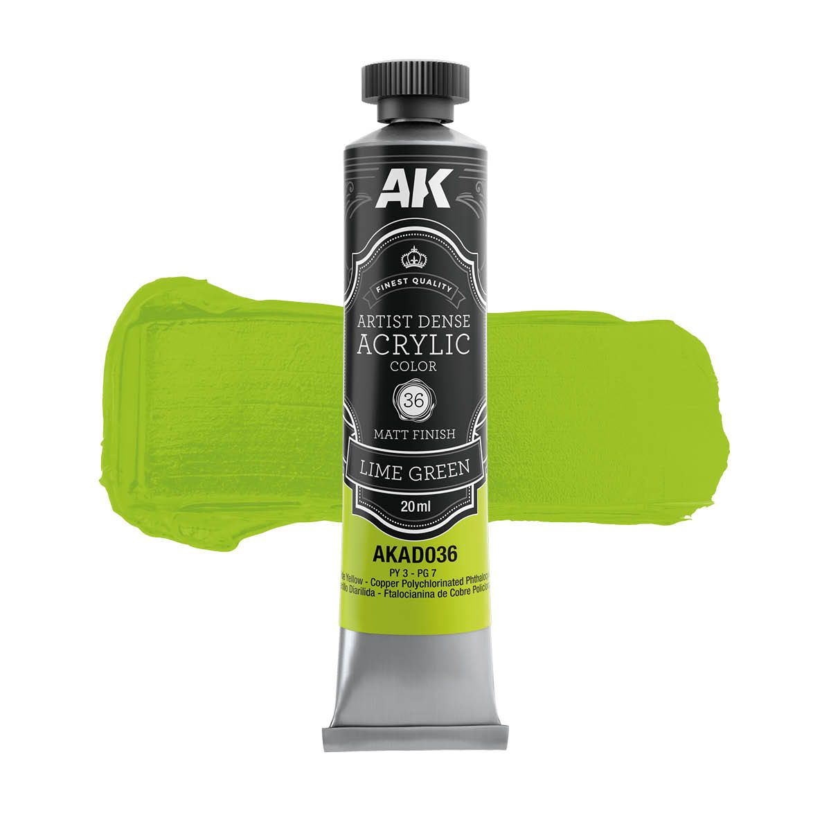 LIME GREEN – ARTISTIC DENSE ACRYLIC COLOR