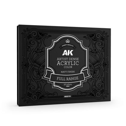 Artist Dense Acrylic Colors - Deluxe Edition Box Expansion 01
