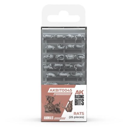 Rats (25 pcs / 3D-Printed)