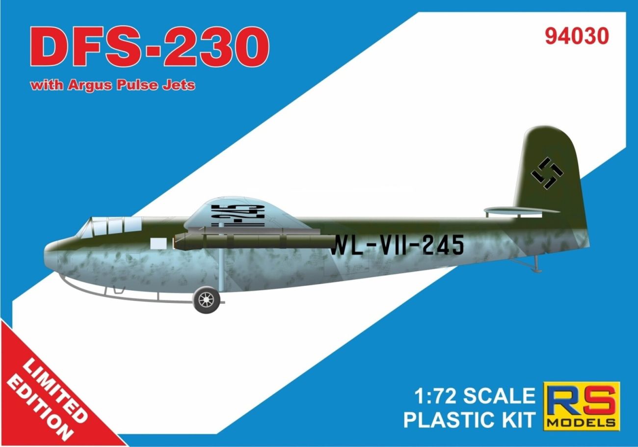 1:72 DFS-230 with Argus As 014 pulse Jets