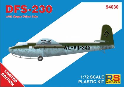 1:72 DFS-230 with Argus As 014 pulse Jets