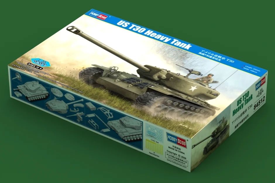 1:35 US T30 Heavy Tank