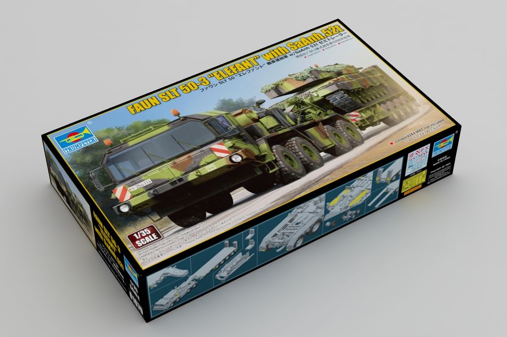 1:35 Faun SLT 50-3 Elefant with SaAnh.52t