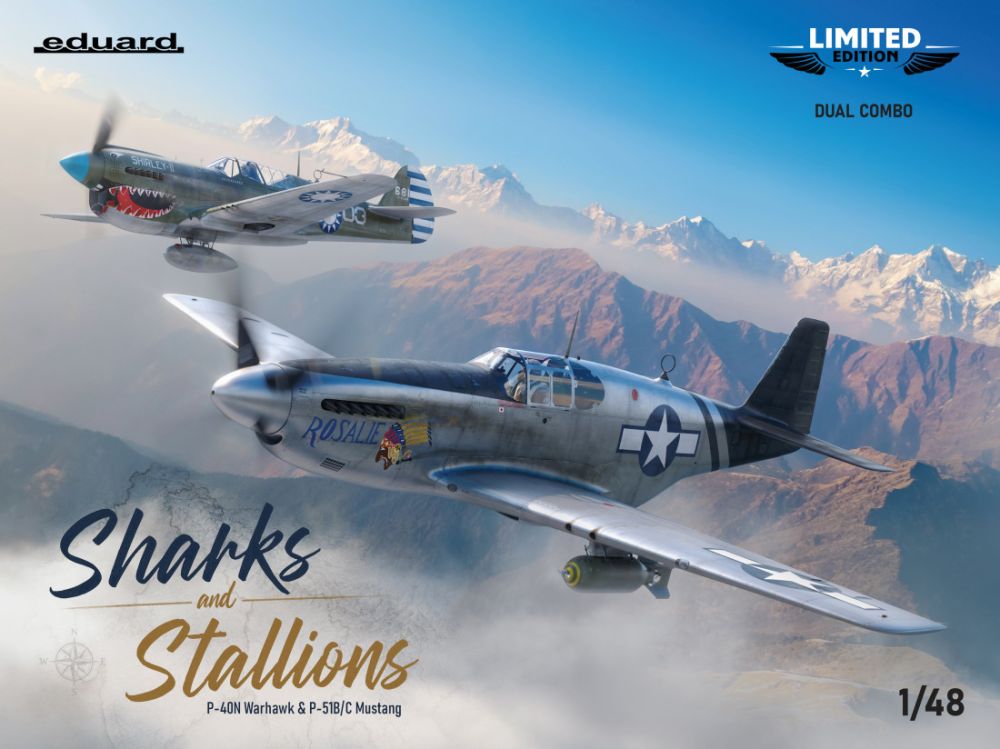 1:48 Sharks and Stallions Dual Combo (P-40 N and P-51 B/C)