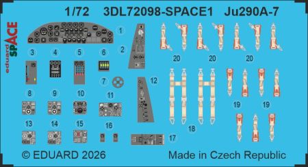 1:72 Ju-290 A-7 - Space Set (for Revell Kits)