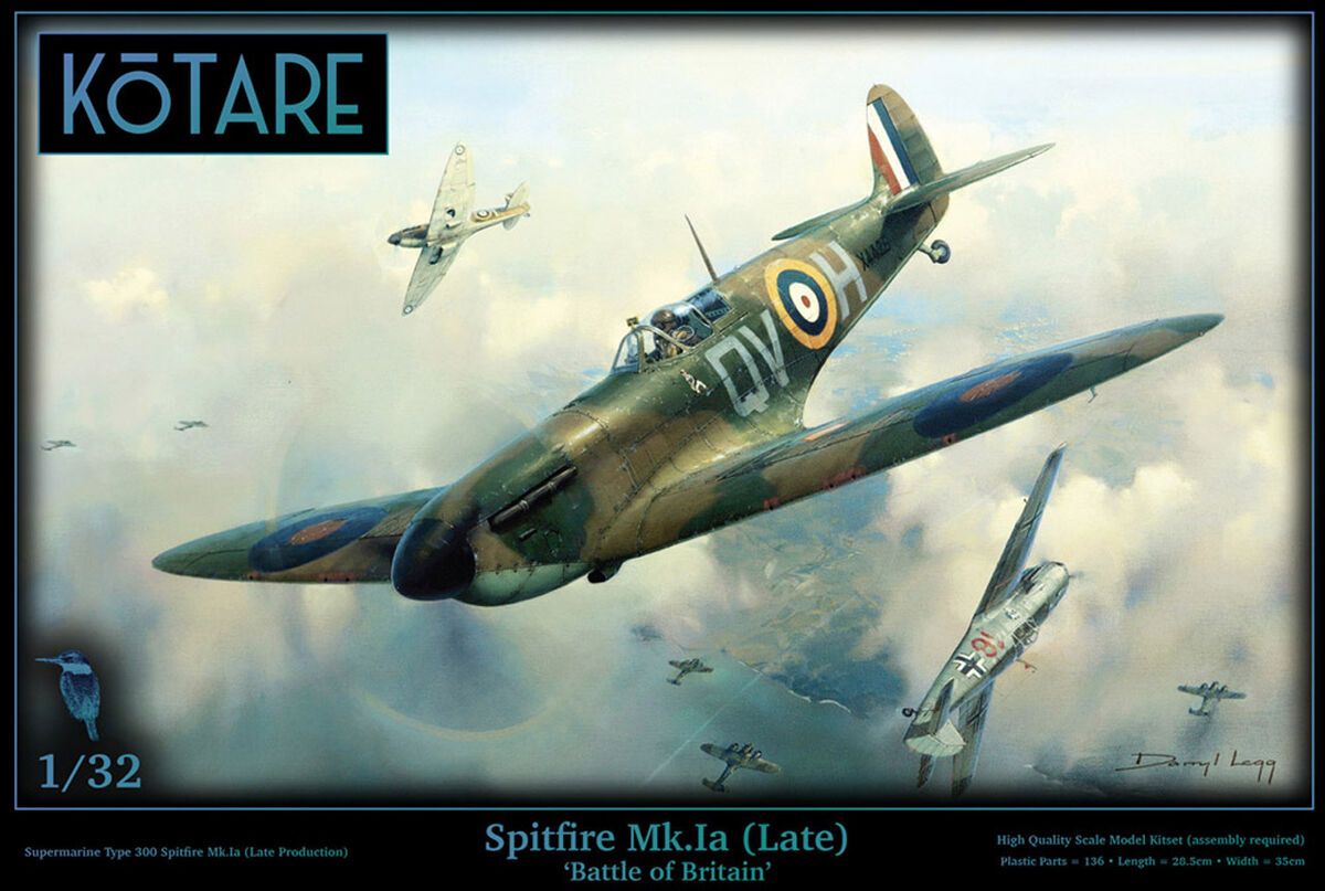 1:32 Spitfire Mk.Ia - 'Battle of Britain' (Late Production)