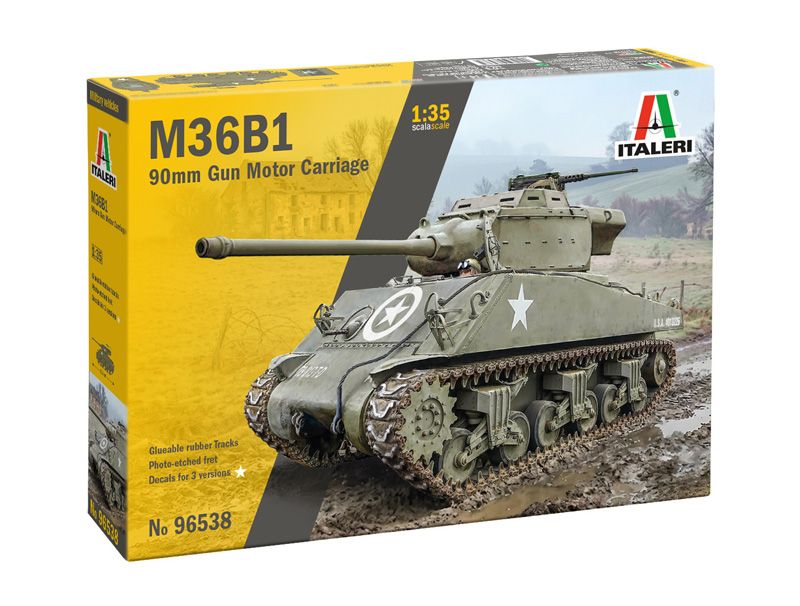 1:35 M36B1 90mm GMC