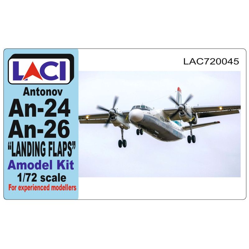 1:72 Antonov An-24 and An-26 - Landing Flaps (for A-Model Kits)