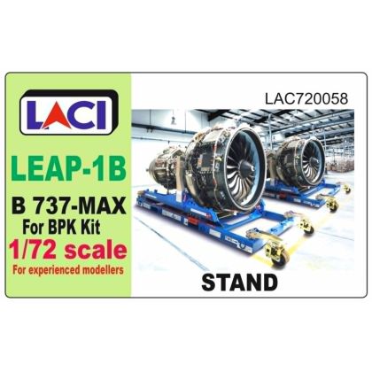 1:72 Boeing 737-Max - LEAP 1B Stand Engine (for BPK Kits / 3D-Printed)