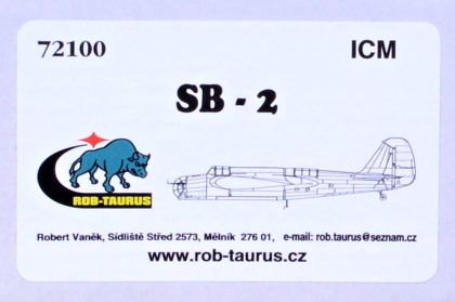 1:72 Vacu Canopy Tupolev SB-2 (ICM)