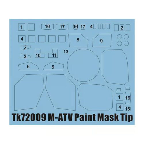 1:72 M-ATV - Paint Mask