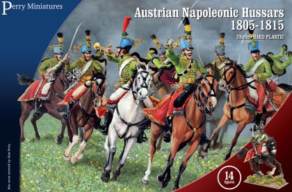 28mm Austrian Napoleonic Wars Hussars 1805-1815 (14 Figures)