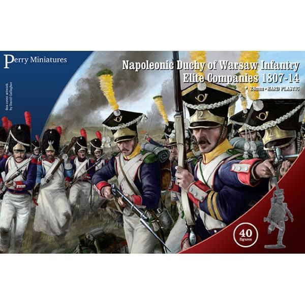 28mm Napoleonic Duchy of Warsaw Infantry - Elite Company 1807-1814 (40 Figures)